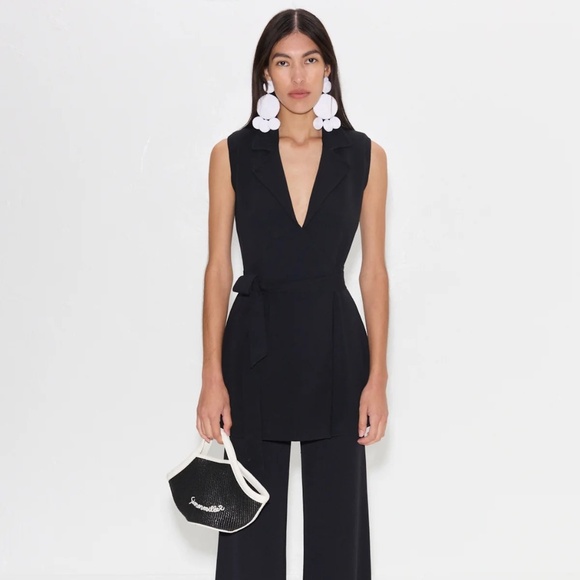 SIMONMILLER | Knit Zaca Mini Dress Black - Picture 3 of 6